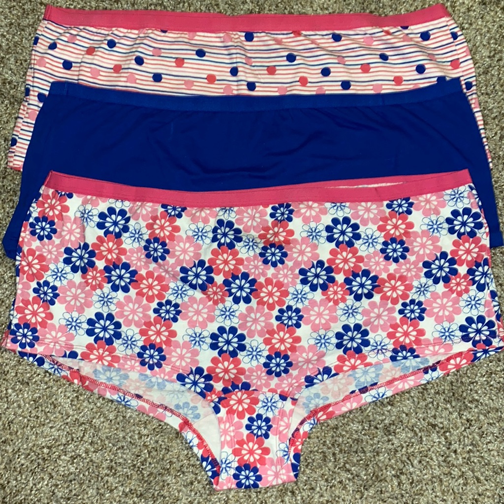 Fruit Of The Loom . Fit For Me. Sz10. Set Of Three Panties.Nwot.